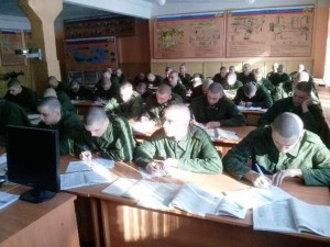 ВЧ 64120. Фото на занятиях