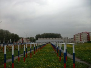 ВЧ 64120. Фото спортплощадка