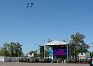Фото ВЧ 28337. Празднования по случаю юбилея полка