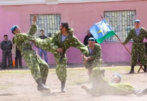 Фото ВЧ 32364. На военно-спортивном празднике УУИЖТ