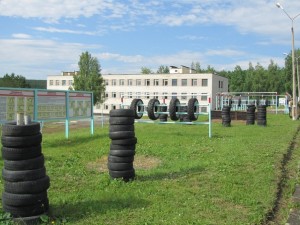 ВЧ 40274. Полоса препятствий в в/ч