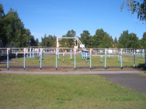 ВЧ 43533. Спортплощадка учебного центра