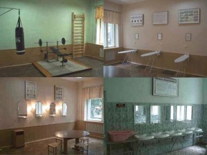ВЧ54055. Казарменные помещения части