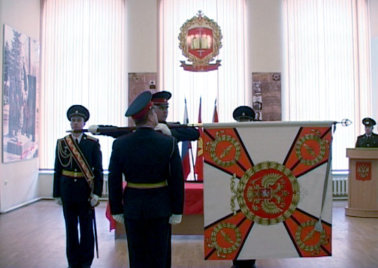 ВЧ 29202. Вручение Боевого Знамени бригаде управления 58-й армии ЮВО