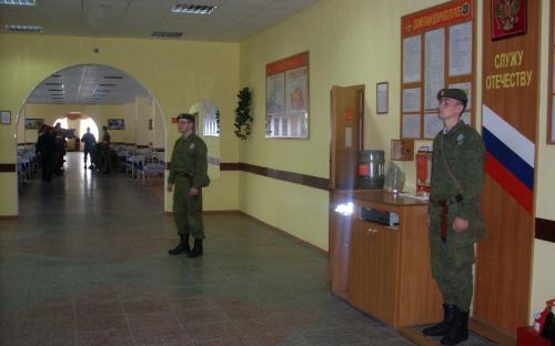 ВЧ19889. В расположении УЦ РХБЗ