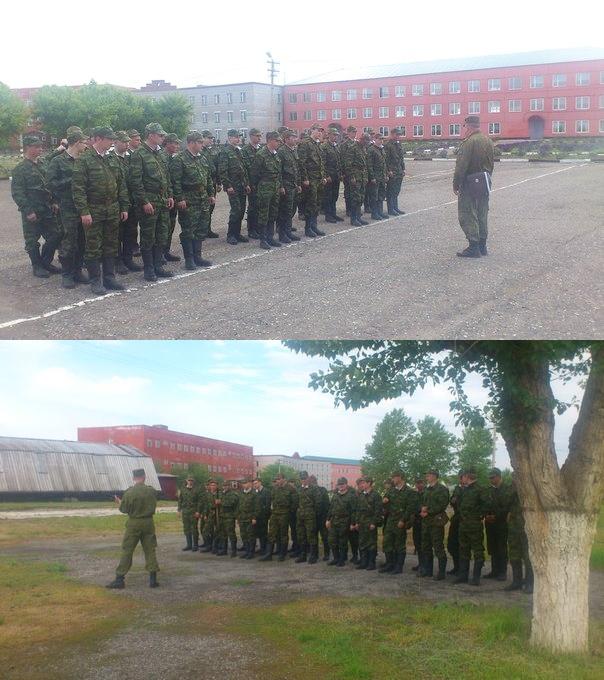 ВЧ55026. Проведение военных сборов на базе 48-й ЖДБр